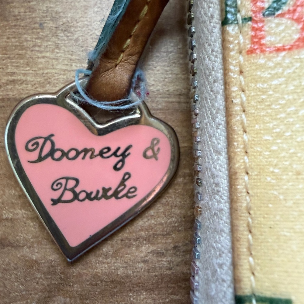 Dooney & Bourke Multicolor Logo Continental Wallet - Picture 2 of 8
